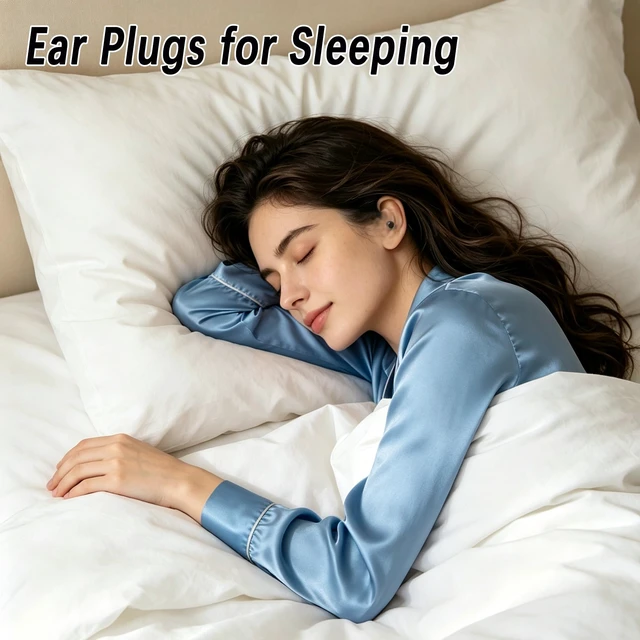 Alt view image 4 of 7 - 45dB Reusable Silicone Ear Plugs for Sleeping Hearing Protection | For Sleeping, Concerts, Airplane Travel, Side Sleepers, 6 Replacement Ear Tips, Obsidian Color