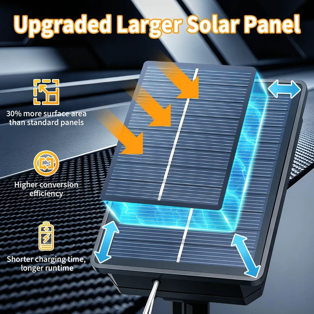 Alt view image 2 of 7 - Solar Rope Lights Outdoor Waterproof 33FT 100LED with Timer, Upgraded Solar Panel with Higher Conversion Rate & Waterproof Ring, Solar String Lights 8 Lighting Modes for Patio Garden Yard Decorations