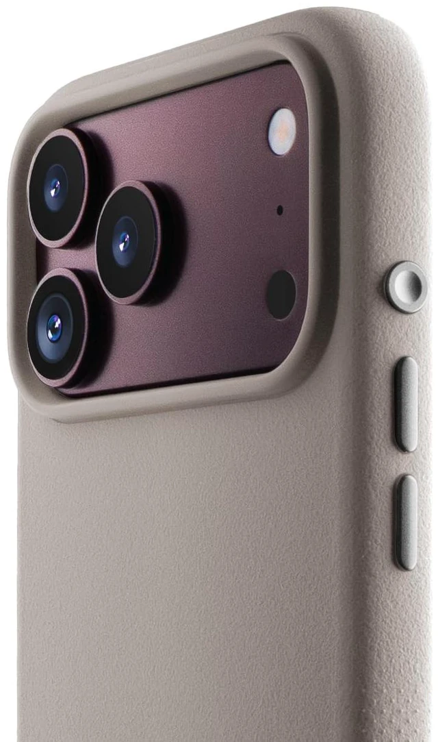 Main image of Case for iPhone 18 Pro Max MagSafe Compatible, Aluminum Buttons, Camera Control & Rounded Action Button, Slim Textured TPU, Minimalist DuneX Series (Sandstone, 18 Pro Max)