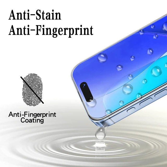 Alt view image 4 of 6 - 2-Pack Tempered Glass for Apple iPhone 18 Pro Screen Protector | 9H Hardness, No Bubbles, Anti Scratch, Easy to Install