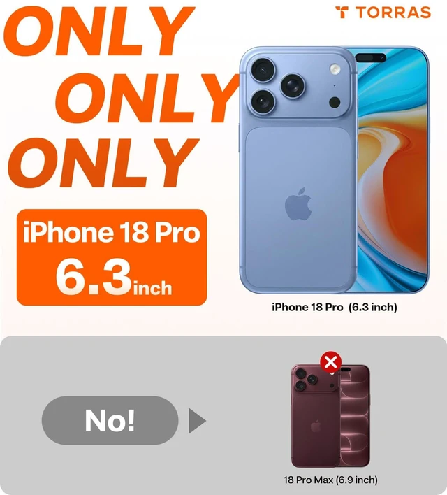 Alt view image 3 of 7 - for iPhone 18 Pro Case Crystal Clear, Upgraded Anti-Yellowing, 6.3'' | 2026 Upgraded Non-Yellowing, Military-Grade Protection, Ultra-Slim Soft Bumper Case for iPhone 18 Pro Phone Case Anti-Scratch