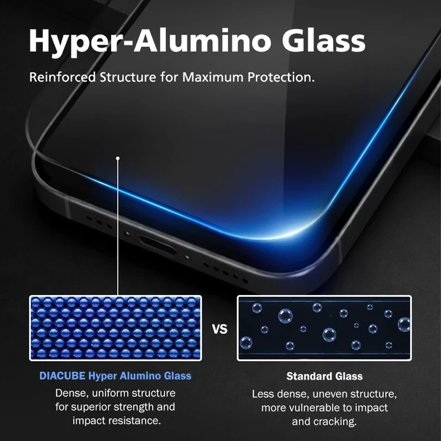 Alt view image 3 of 7 - 2 PACK AR Screen Protector Compatible with iPhone 18 Pro with Auto Dust Removal Installation Frame, Anti-Reflective, 9H Tempered Glass, Scratch Resistance, Fingerprint Resistant, Ultra HD Clear