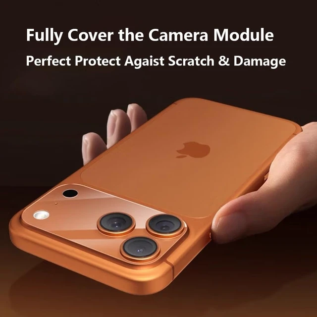 Alt view image 4 of 4 - 3 PCS Matte Hollow Lens Films Protective Film for iPhone 17 Pro | Soft Matte Films,3 Packs