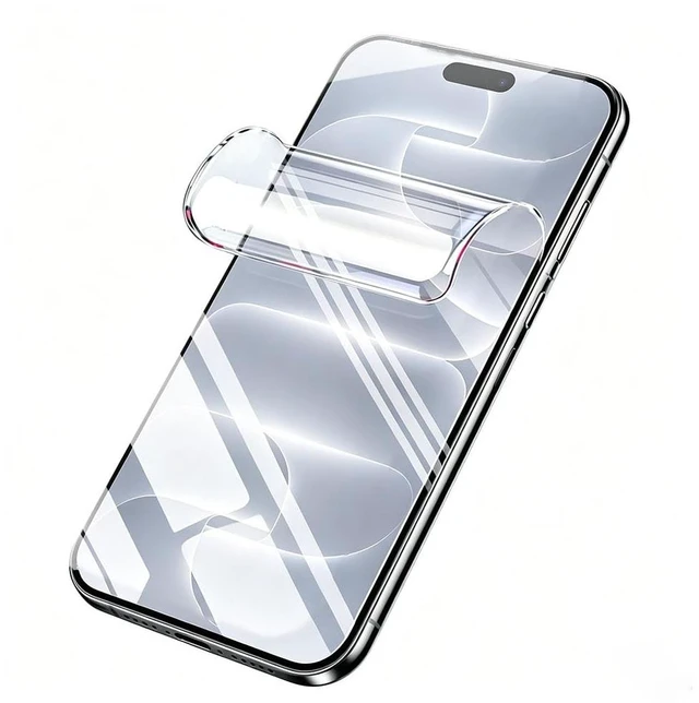 Main image of Hydrogel Screen Protector for iPhone 18 Pro | 2-Pack Flexible TPU Film for iPhone 18 Pro, HD Clear, Ultra-Thin and Bubble-Free Installation