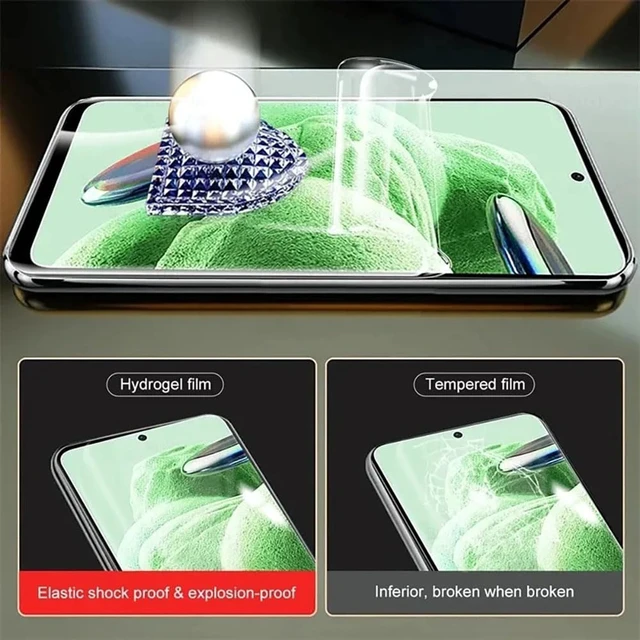 Alt view image 3 of 6 - Hydrogel Screen Protector for iPhone 18 Pro | 2-Pack Flexible TPU Film for iPhone 18 Pro, HD Clear, Ultra-Thin and Bubble-Free Installation