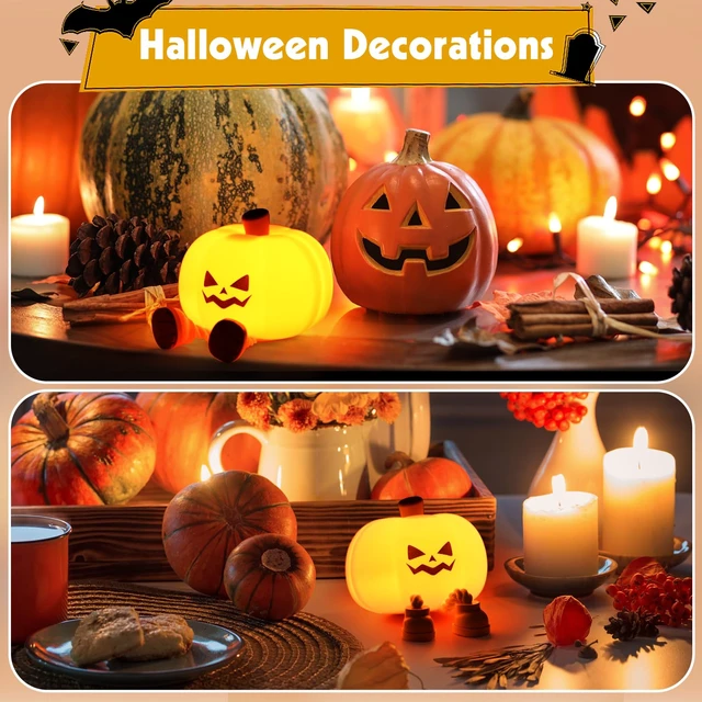 Alt view image 6 of 7 - Pumpkin Night Light for Halloween Decorations (Halloween) | Nighttime Illumination