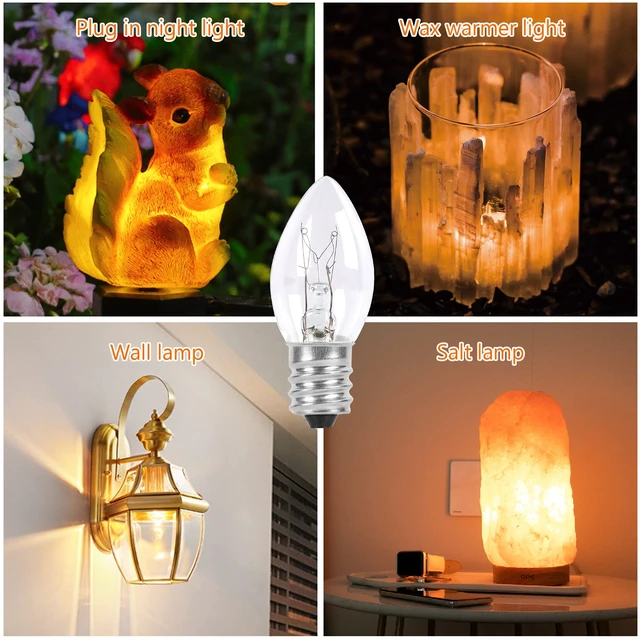 Alt view image 7 of 7 - 2 Pack Accessory Cord with Clear Bulb, 6 FT UL Listed Replacement Lamp Cord with ON/Off Switch, Perfect for Christmas Village House, Craft Projects, Halloween Holiday Decoration