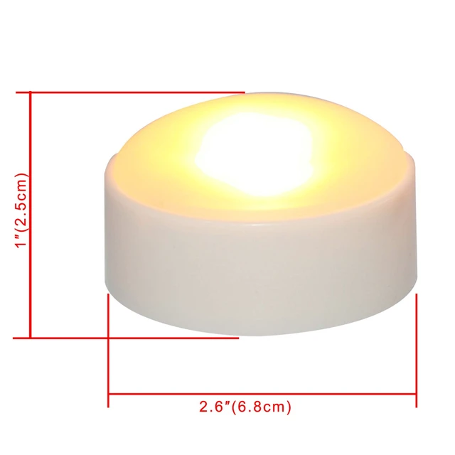 Alt view image 6 of 6 - 6 Halloween Battery LED Jack-O-Lantern Pumpkin Lights with Remote White | Battery Operated Flameless Candles with Remote and Timer for Halloween Pumpkin Decoration White Color 6 Pack