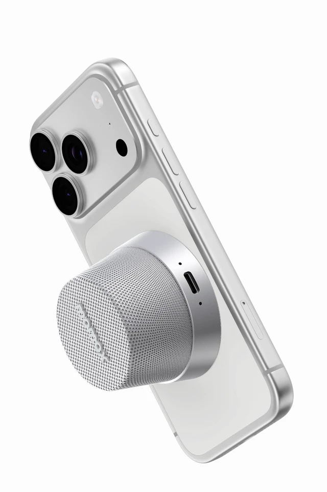 Main image of Magnetic Portable Wireless Speaker, Enhanced Bass & Clear Sound | IPX6 Waterproof with Aluminum Alloy Design & 12H Playtime for Travel, Shower, Kitchen & More