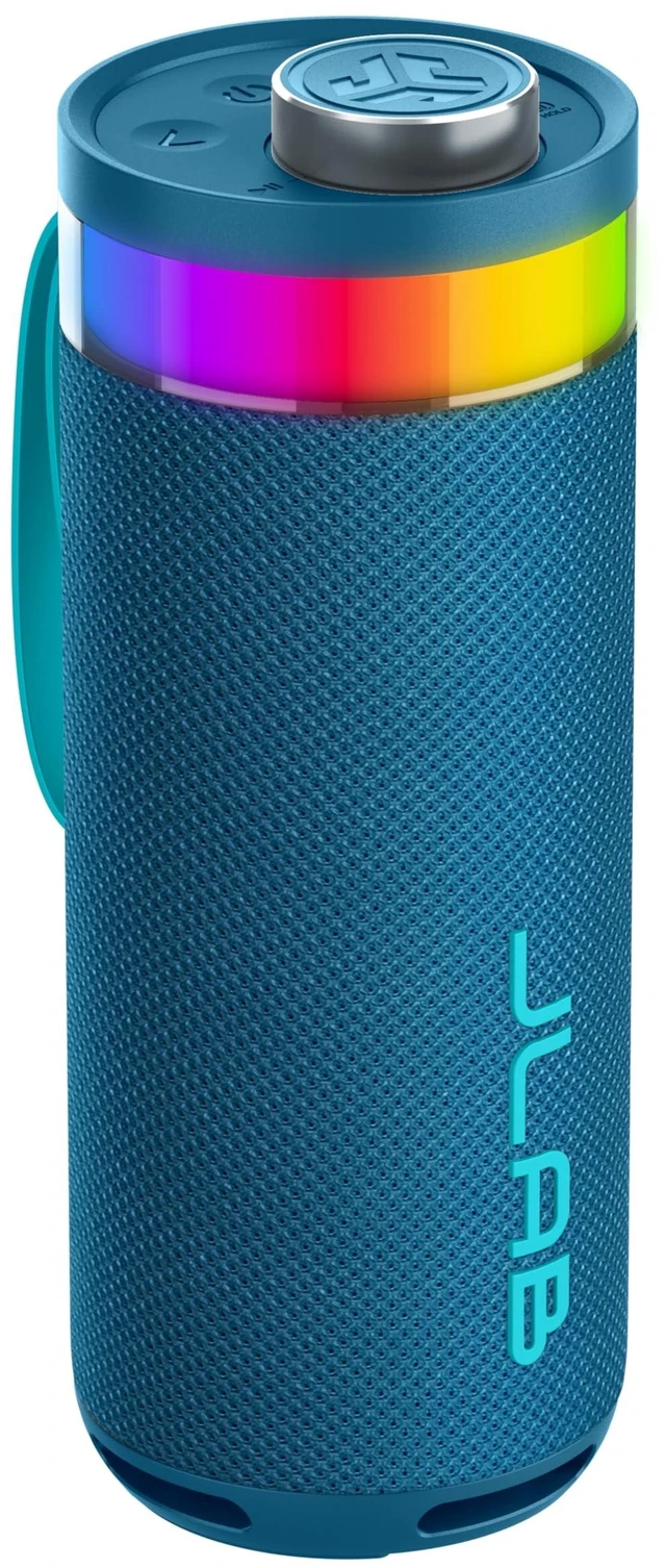 Main image of Go Party, Portable Bluetooth Speaker, Waterproof RGB LED, Navy