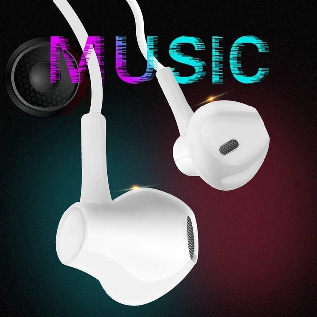 Alt view image 4 of 6 - 2 Pack Wired Earbuds,Ultra Clear Calls & no Noise 3.5mm Headphones Earbuds Wired, in-Ear Earphones with Mic, Compatible with iPhone/iPad/Android/Laptop/PC