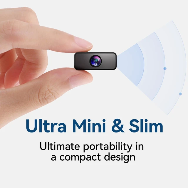 Alt view image 2 of 7 - Mini Camera with Free Cloud, 4K Nanny Cam Hidden Home Spy Camera for Security | Night Vision Motion Detection (2A01)