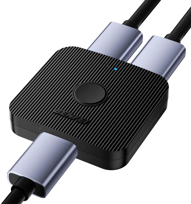 Main image of HDMI Switch 4K@60Hz, Bi-Directional HDMI Switcher 2 Input 1 Output, 1 Input 2 Output, Supports 4K 3D HD 1080P Compatible for Firestick, Xbox PS4 Roku HDTV