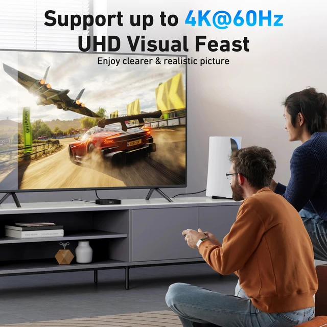 Alt view image 4 of 7 - HDMI Switch 4K@60Hz, Bi-Directional HDMI Switcher 2 Input 1 Output, 1 Input 2 Output, Supports 4K 3D HD 1080P Compatible for Firestick, Xbox PS4 Roku HDTV