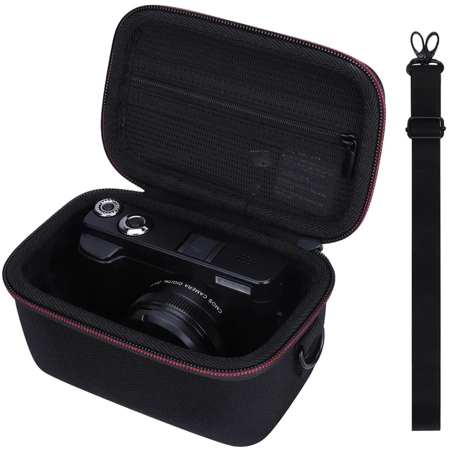 Main image of 4K Digital Camera Case Compatible with Duluvulu/W&O/Gavonde/VJIANGER/FACLAM Hard Travel Carrying Case for Duluvulu/W&O/Gavonde/VJIANGER/FACLAM/TEFTYMON/Zostuic/YOODEE/TESFOT/YYKLNYP 4K Digital Camera