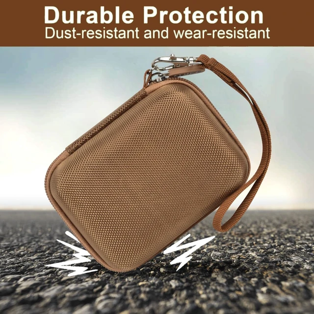 Alt view image 5 of 7 - Digital Camera Case for KODAK Pixpro FZ55 FZ45, Small Bag for CAMKORY | for Lecran/for VAHOIALD Point and Shoot Camera, Hard Carrying Case with Mesh Pocket, Compact for Vlogging, Travel and Storage