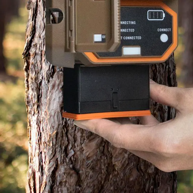 Alt view image 7 of 7 - 4 Pack Replacement Battery for Moultrie Edge Trail Cameras, 5000mAh High Capacity Rechargeable Compatible with Moultrie Edge, Edge PRO, Edge 2 & PRO etc, Long-Lasting Power Supply