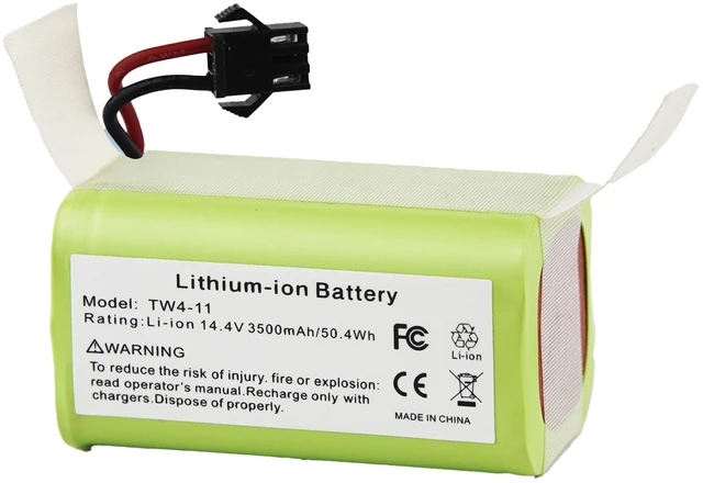 Main image of 3500mAh Replacement Battery for Eufy RoboVac 11s, 11 30 15C 15T 12 35C, Ecovacs Deebot N79 N79S DN622, Goovi F007C D380 D382, Amarey A800 A900