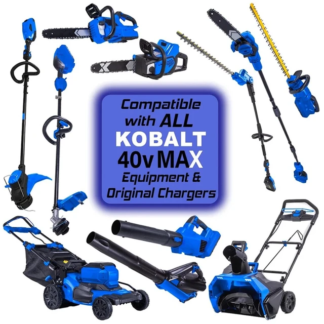 Alt view image 6 of 7 - MADOT 6000mAh Replacement for Kobalt 40V Battery KB-540-06 KB440-06 KB240-06 KB2540C-06 KB640-03 Cordless Power Tool Battery