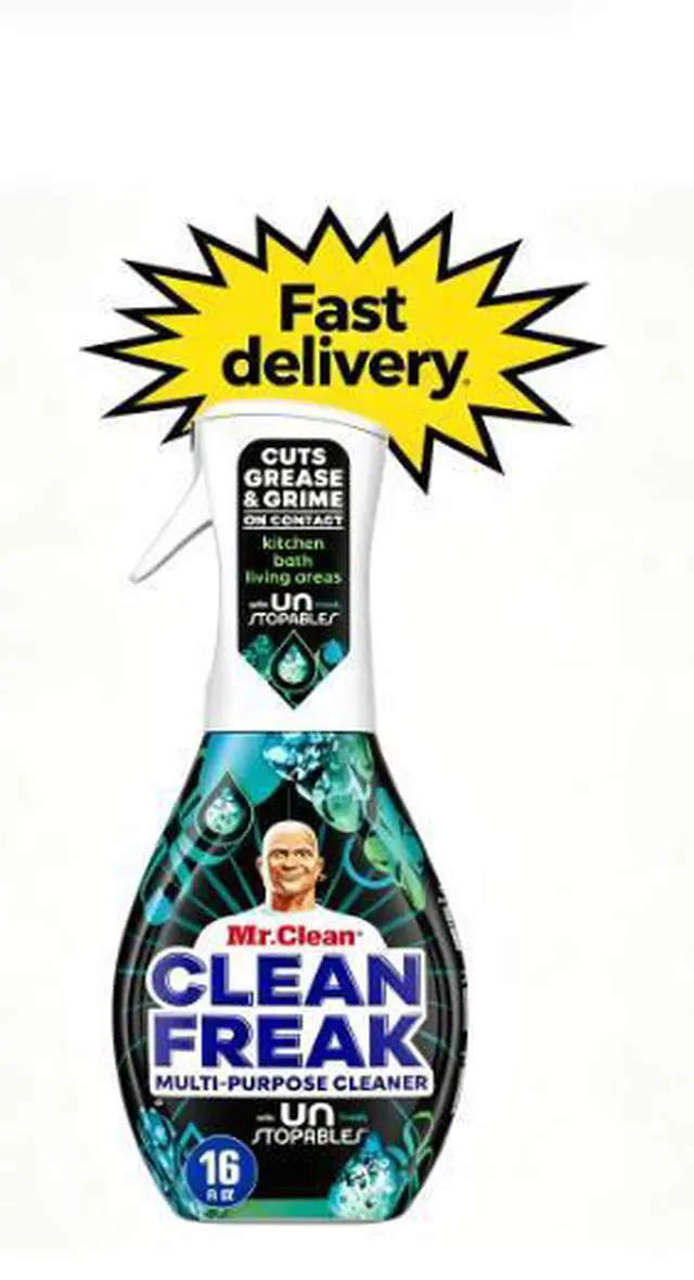 Main image of Mr. Clean Clean Freak All Purpose Cleaner Spray, Multi-Surface Cleaning, Unstopables Scent, 16 fl oz