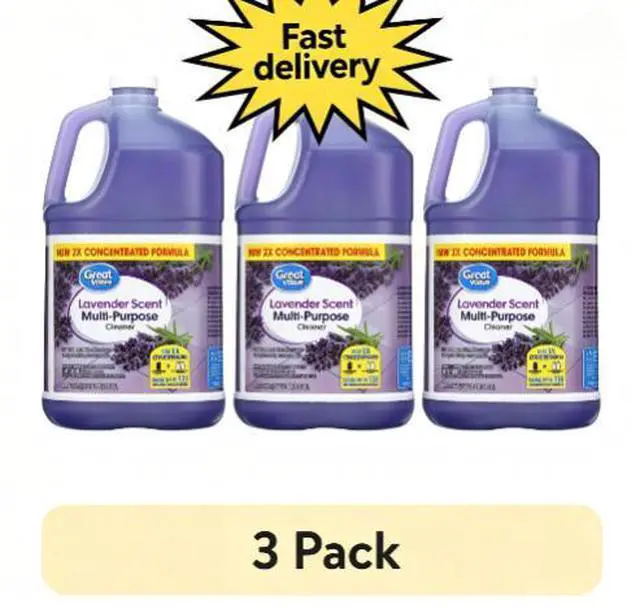 Main image of (3 pack) Great Value Multi Cleaner, Lavender Scent, 128 fl oz