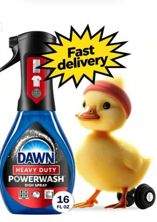 Main image of Dawn Powerwash Heavy Duty Dish Spray, Dish Soap, All-Purpose Cleaner, 1 Starter Kit, 16 FL Oz