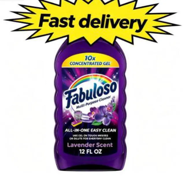 Main image of Fabuloso 10X Concentrated Gel, Multi-Purpose Cleaner, Toilet Cleaner, Floor Cleaner, Lavender Scent, 12 fl oz Bottle