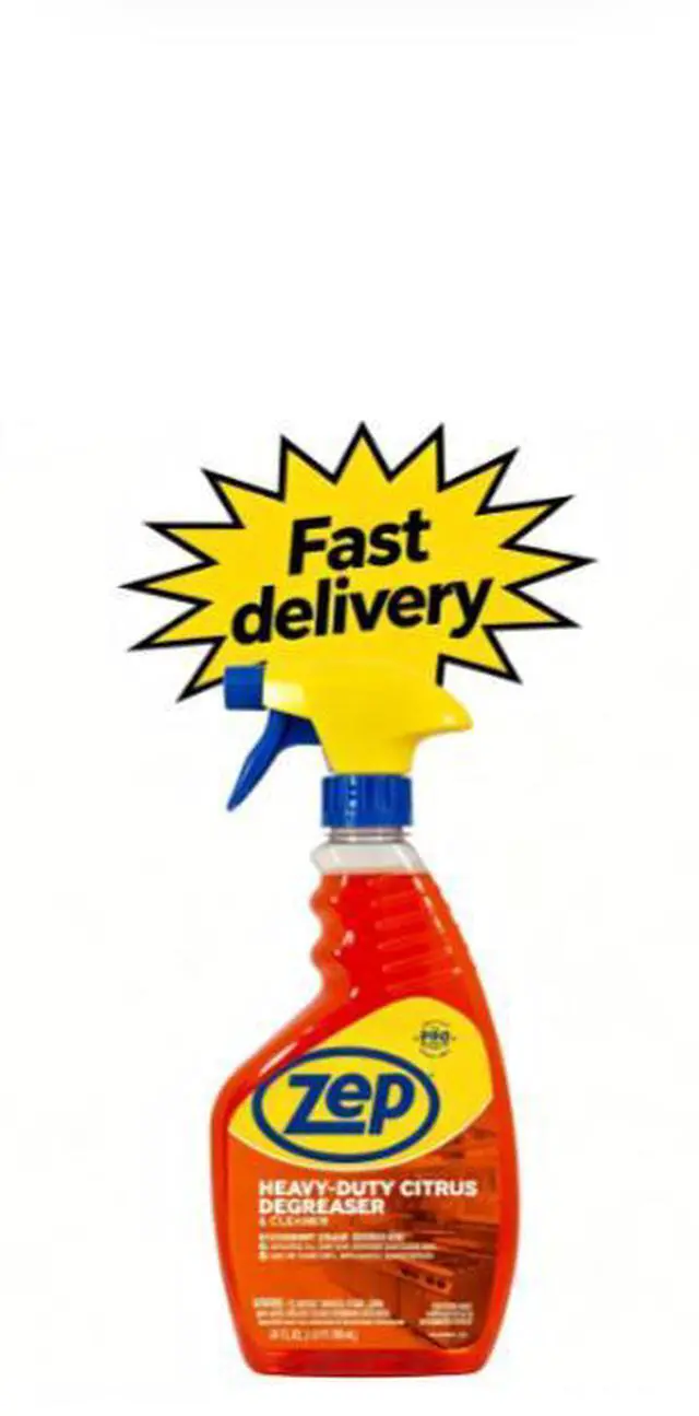 Main image of Zep Heavy-Duty Citrus Degreaser and Cleaner, Citrus Burst Scent, 24 fl oz