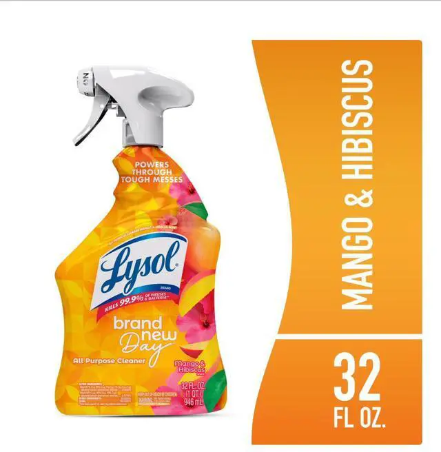 Main image of Lysol Brand New Day All Purpose Cleaner Mango & Hibiscus, Deep Clean 32 fl oz