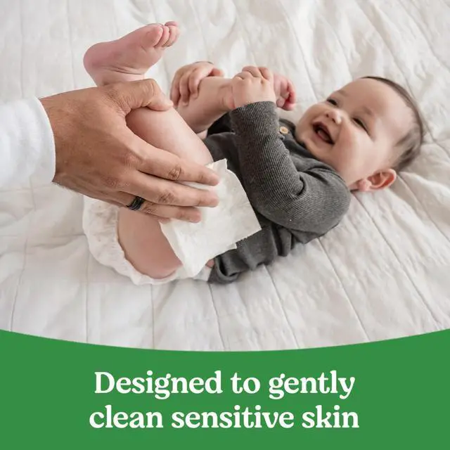 Alt view image 7 of 7 - Huggies Natural Care Sensitive Baby Wipes, Unscented, 3 Flip-Top Packs, 168 Count