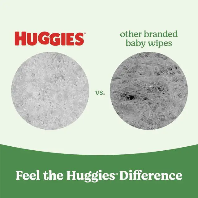 Alt view image 6 of 7 - Huggies Natural Care Sensitive Baby Wipes, Unscented, 3 Flip-Top Packs, 168 Count