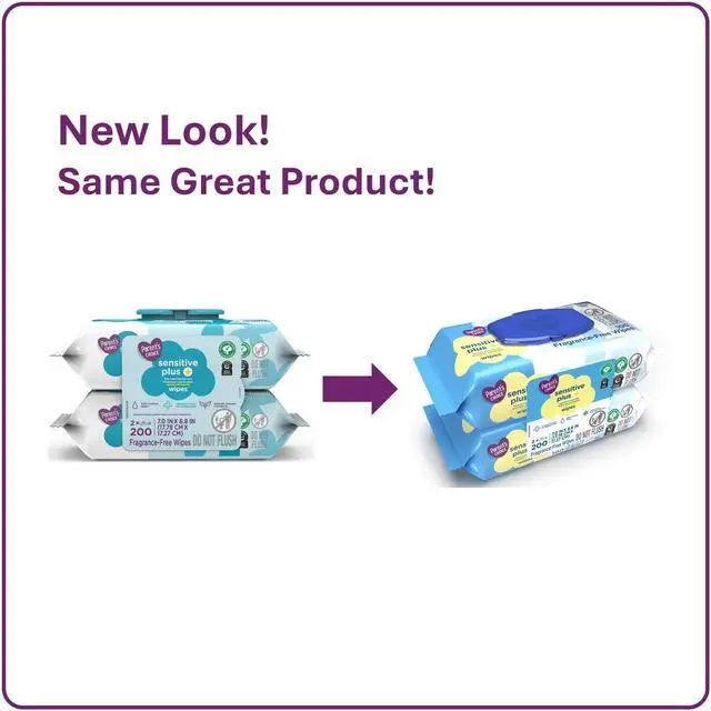 Alt view image 2 of 7 - Parent's Choice Sensitive Plus Baby Wipes, 200 Count