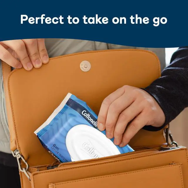 Alt view image 6 of 7 - Cottonelle Ultra Fresh Flushable Wet Wipes, 8 Flip-Top Packs