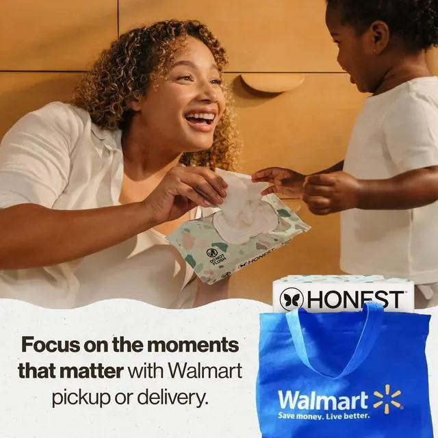 Alt view image 5 of 5 - The Honest Company Plant Based Baby Wipes Fragrance Free 144 Count