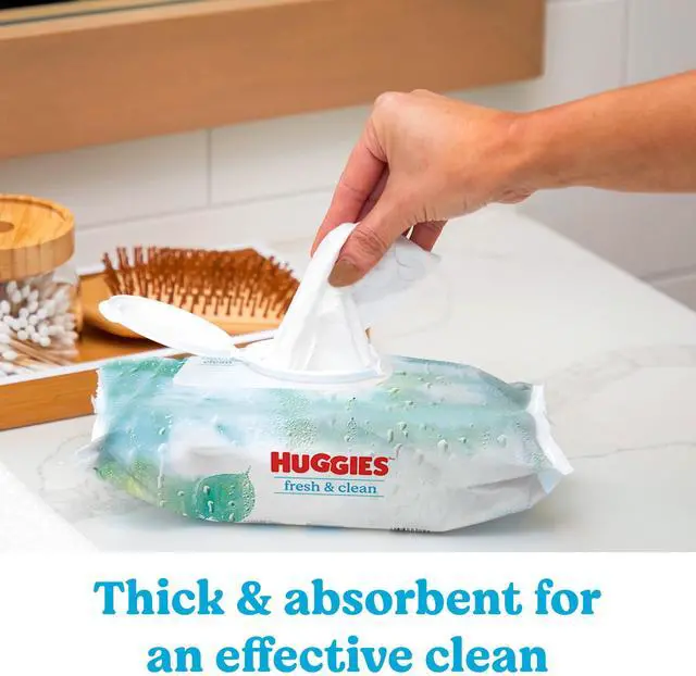 Alt view image 3 of 7 - Huggies Simply Clean Fresh Scent Wipes, 3 Flip-Top Packs, 192 Total Ct