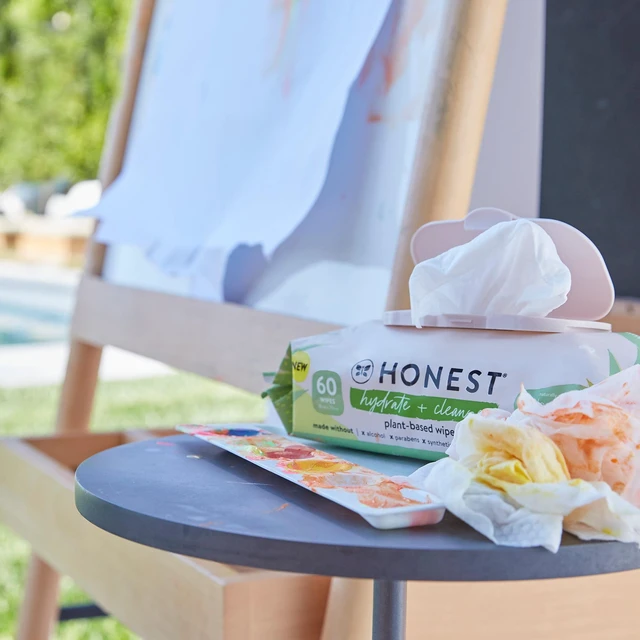 Alt view image 4 of 7 - The Honest Company Hydrate and Cleanse Benefit Wipes 60 Count