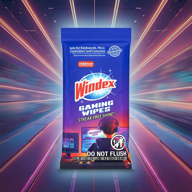 Alt view image 5 of 7 - Windex Gaming Cleaning Wipes, Pre-Moistened Wipes to Instantly Clean all Gaming Gear and Electronics, Resealable Packaging for a Freshness Lock, 25 Count (Pack of 1)