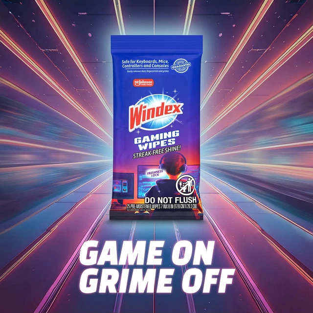 Alt view image 3 of 7 - Windex Gaming Cleaning Wipes, Pre-Moistened Wipes to Instantly Clean all Gaming Gear and Electronics, Resealable Packaging for a Freshness Lock, 25 Count (Pack of 1)