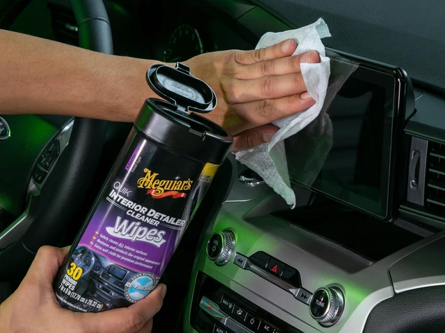 Alt view image 5 of 7 - Meguiar's Quik Interior Detailer Cleaner Wipes, G13600, 30 Wipes
