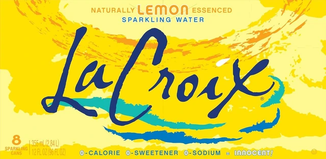 Alt view image 2 of 6 - La Croix Lemon Sparkling Water, 12 Fl Oz (Pack of 8)