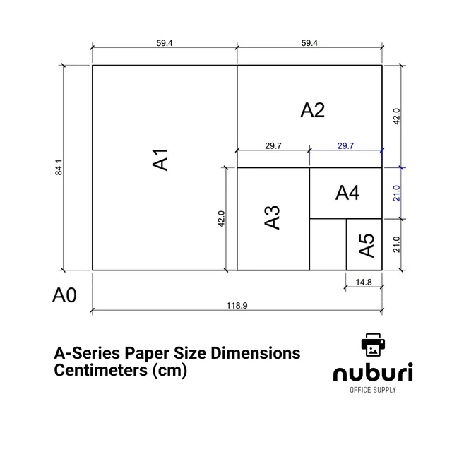 Alt view image 4 of 5 - Nuburi A4 Size Printer Paper 80gsm 21lb 40 Sheets