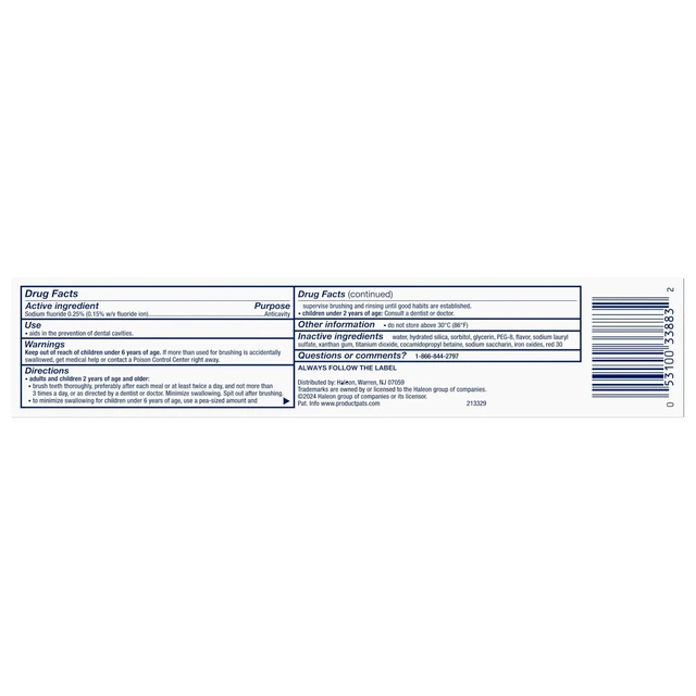 Alt view image 6 of 7 - Aquafresh Extreme Clean Whitening Action Fluoride Toothpaste, 5.6oz