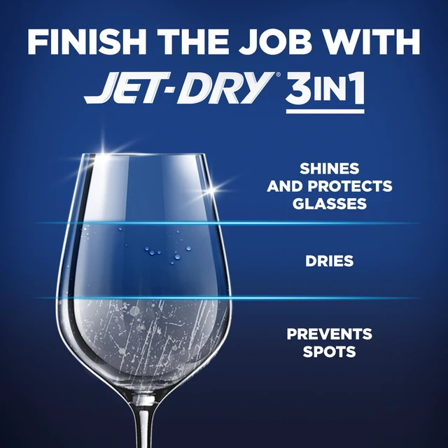 Alt view image 3 of 6 - Finish Jet-Dry Dishwasher Rinse Aid Drying Agent, 8.45oz