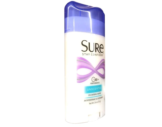 Alt view image 4 of 5 - Sure Deodorant Invisible Solid Unscented 2.6oz (Pack of 3)