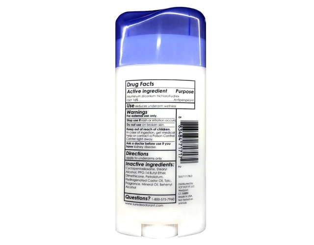 Alt view image 5 of 5 - Sure Deodorant Invisible Solid Unscented 2.6oz (Pack of 3)