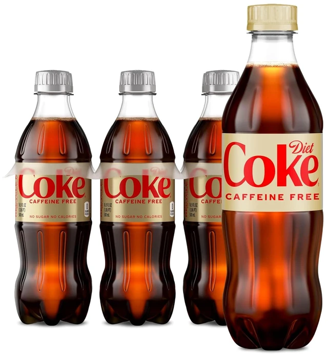 Main image of Diet Coke Caffeine-Free Soda, 16.9 fl oz, 6 Pack