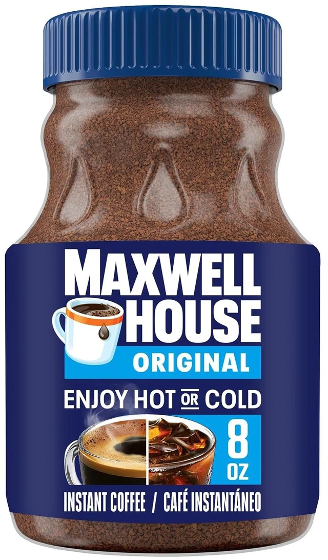 Main image of Maxwell House Instant Coffee, Original Roast, 8oz Jar