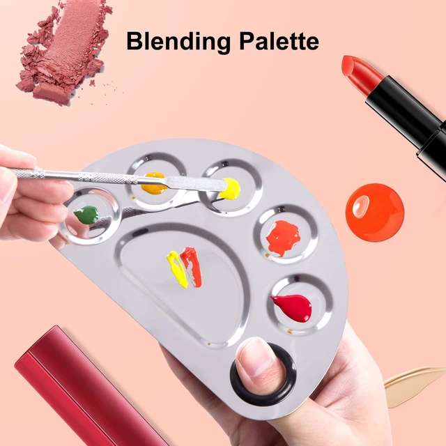 Alt view image 3 of 6 - Makeup Mixing Palette with Spatula