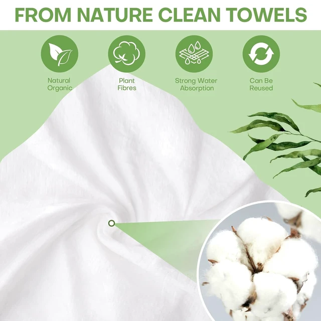 Alt view image 4 of 6 - Compressed Towel Tablets, Disposable Washcloths, 100 Count
