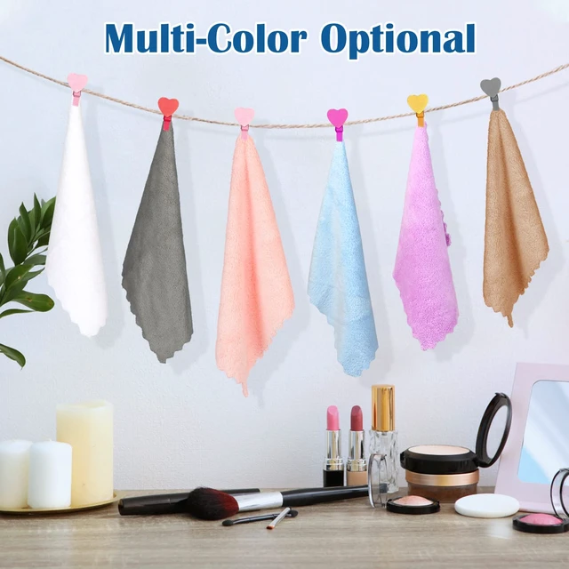 Alt view image 5 of 7 - Orighty Makeup Remover Cloths 24 Pack Microfiber Face Towels 7x7 Inch